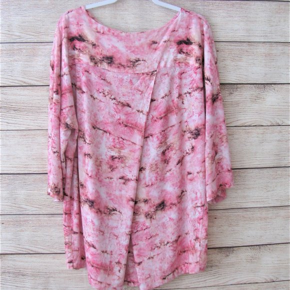 Soft Surroundings Magenta Tunic Top - Picture 7 of 10